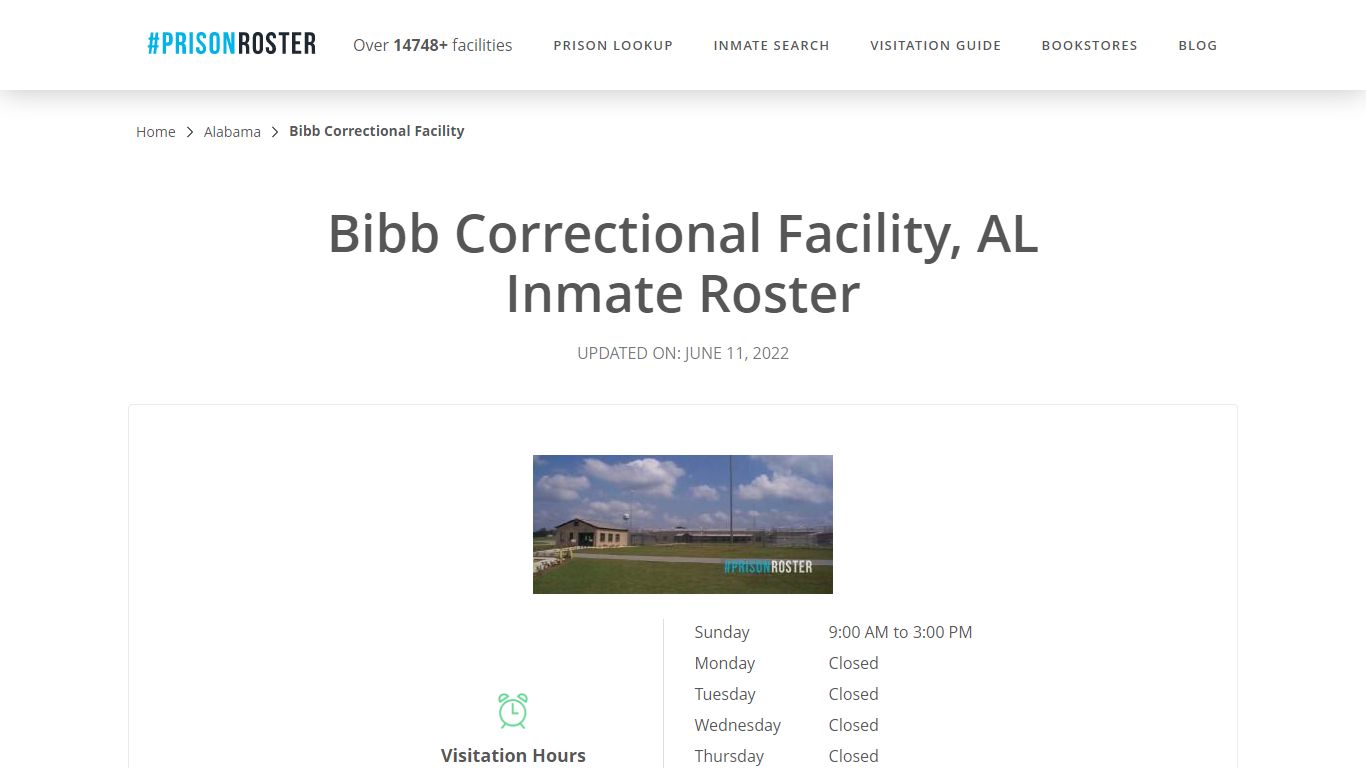Bibb Correctional Facility, AL Inmate Roster - Prisonroster